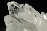 Clear Quartz Crystal Cluster - Brazil #250404-1